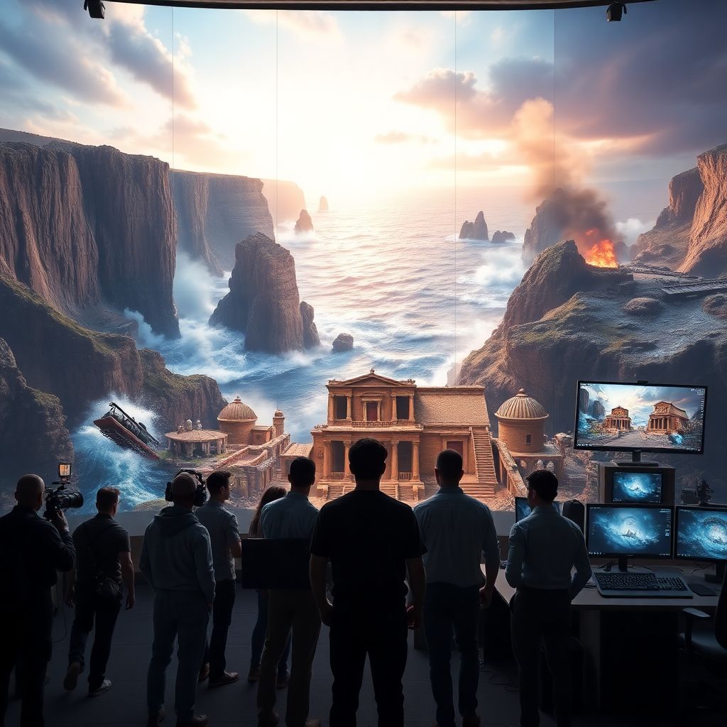 История использования моделирования в приключенческом кино и его развитие