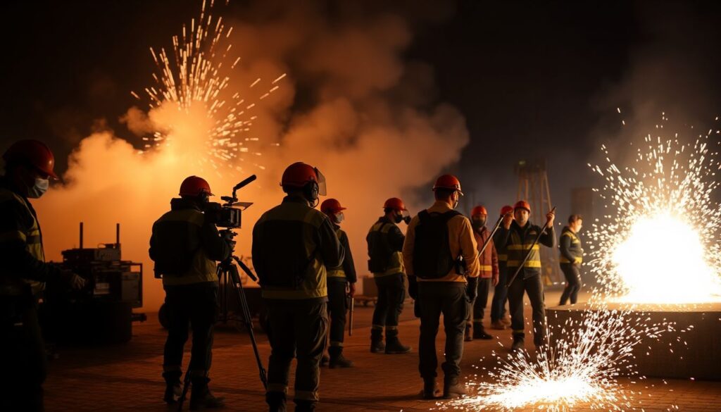 Как создаются крупномасштабные взрывы на съемках - иллюстрация