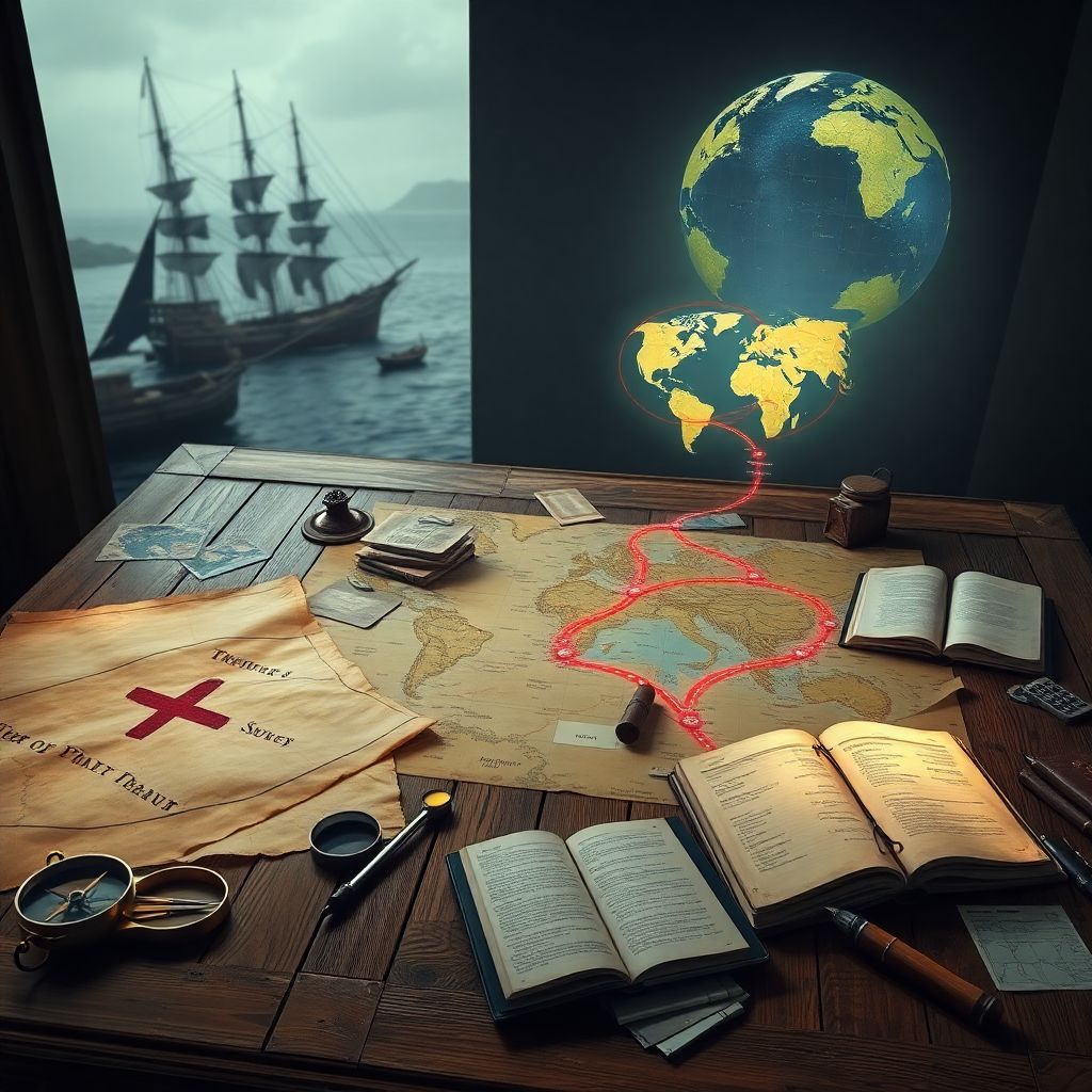 История маршрутов поисков сокровищ в кино: как менялись киноприключения