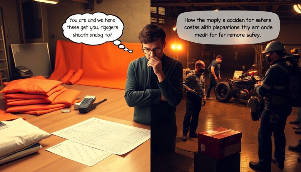 Что важнее: эффект или безопасность в каскадерской работе - иллюстрация