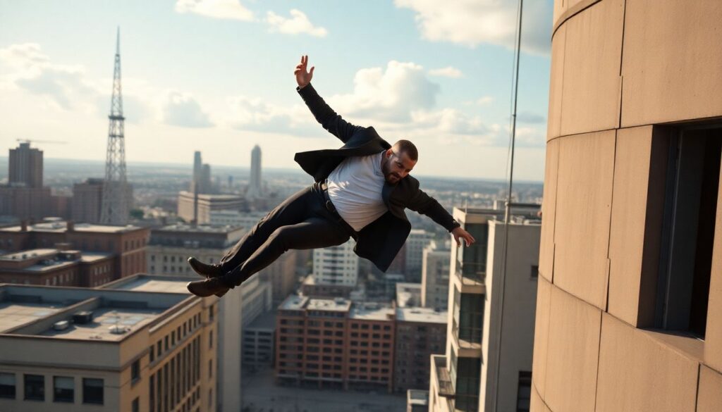 Что важнее: эффект или безопасность в каскадерской работе - иллюстрация