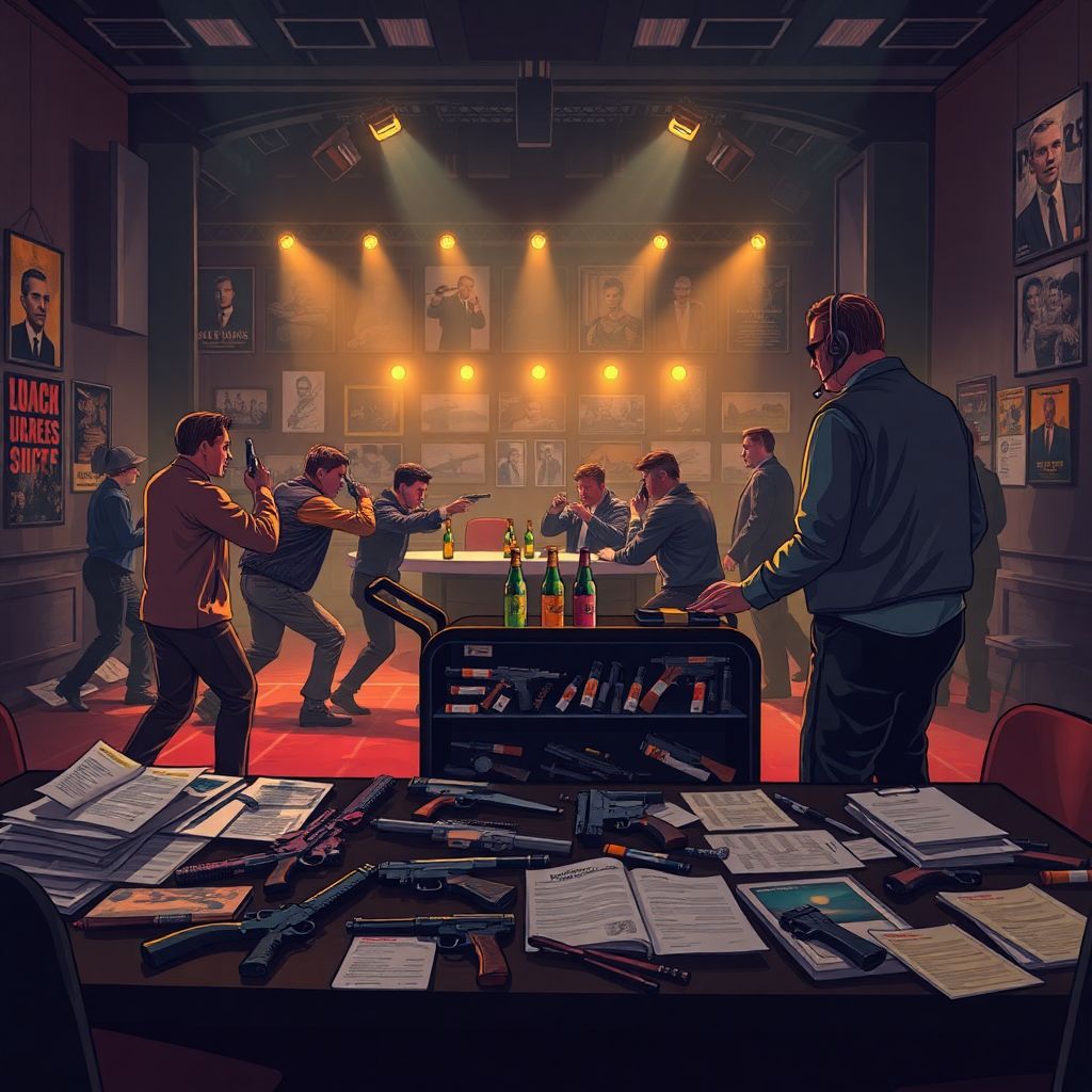 За кулисами: как подбирают реквизит для опасных сцен в кино