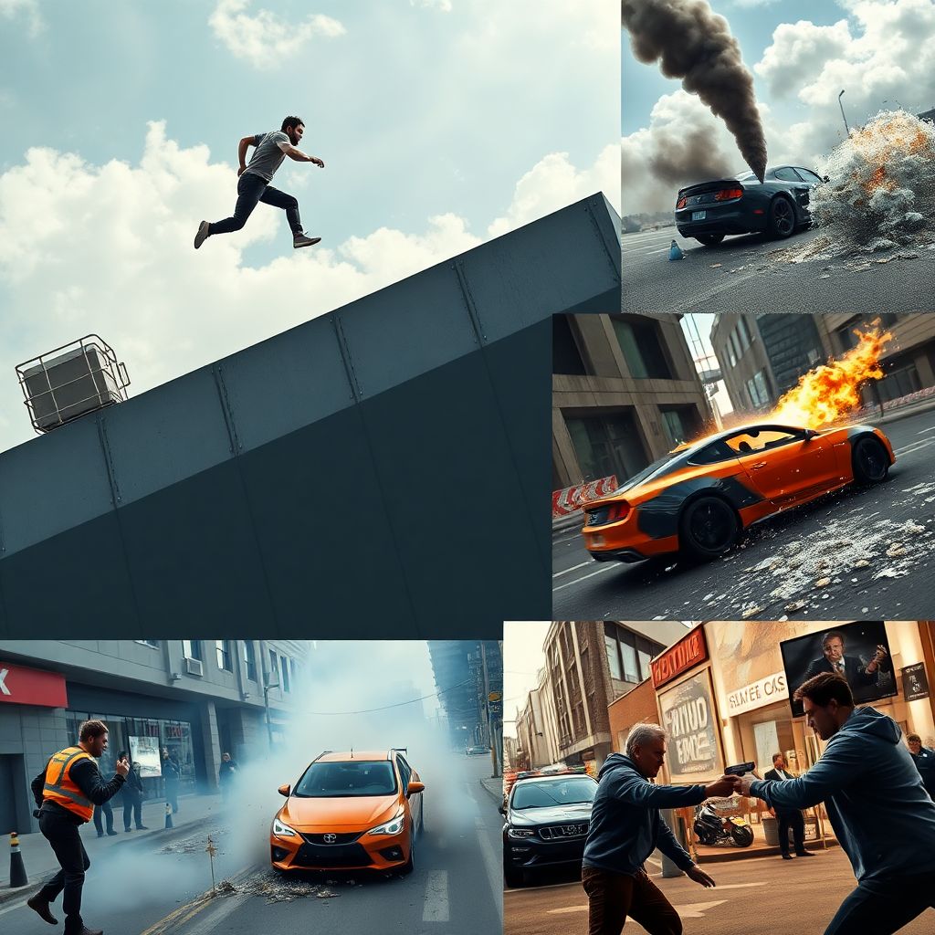 Как снимают опасные сцены в кино: трюки, каскадёры и цифровые решения