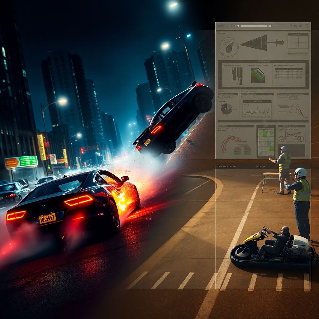 Секреты безопасной постановки опасных погонь в фильмах: как снимают рискованные сцены