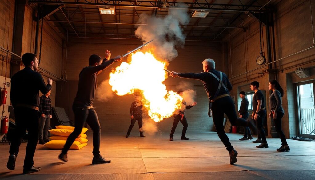 Как работают каскадерские дублеры в разных странах - иллюстрация