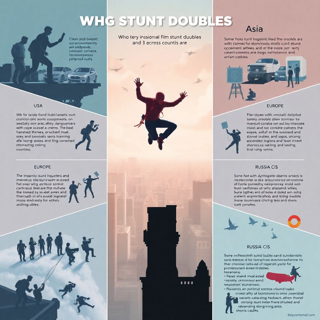 Как работают каскадерские дублеры в разных странах и чем отличается их работа