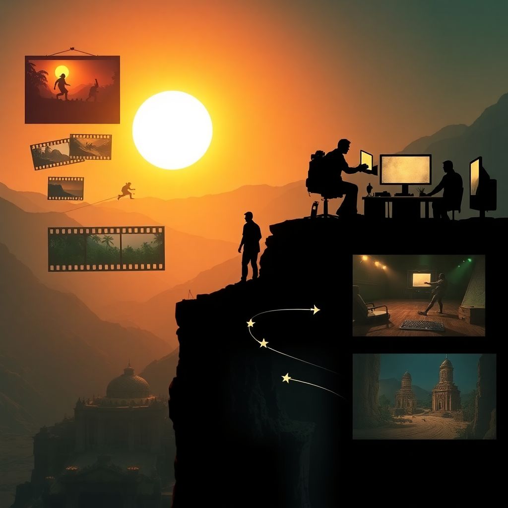 Кадровая техника и монтаж в эпичных приключениях: как создать эффект присутствия