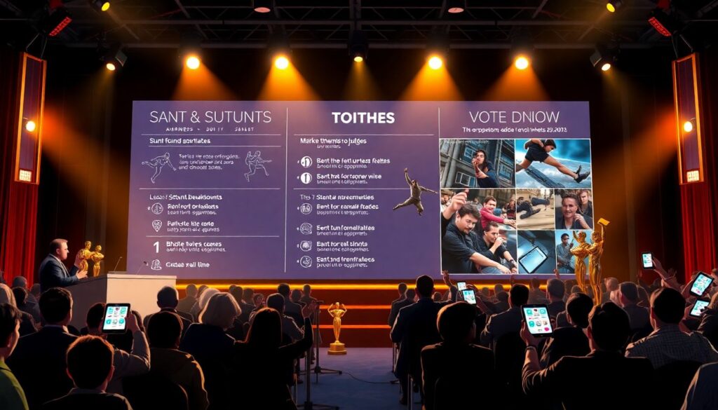 Обзоры лучших каскадерских наград в кино - иллюстрация