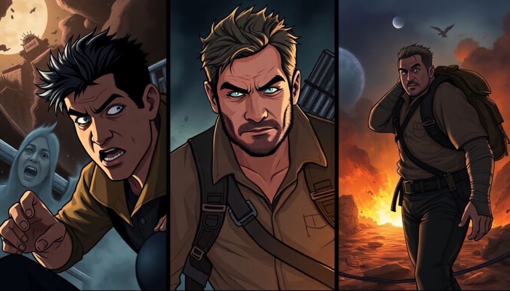 Истории кастинга для приключенческих фильмов - иллюстрация