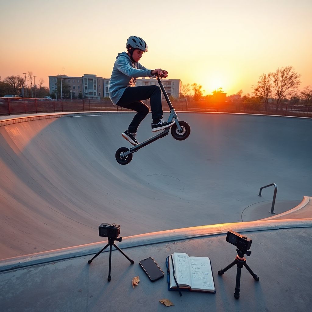 Секреты идеального дубля на трюковом наборе для эффектных и безопасных трюков