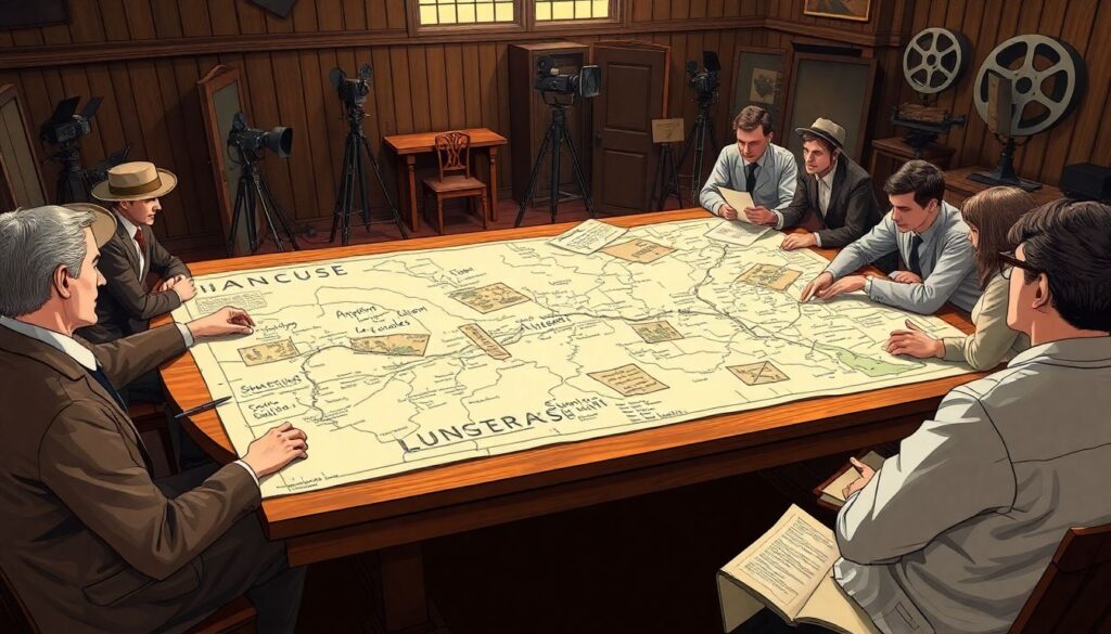 История создания первых в мире приключенческих фильмов - иллюстрация