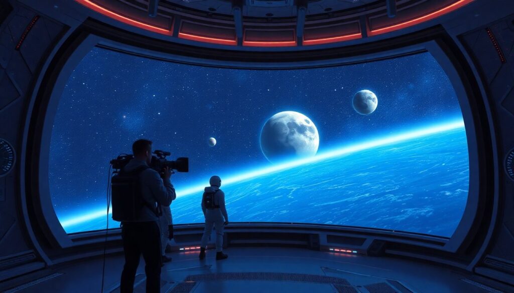 Приключения в космосе: спецэффекты и трюки в космических лентах - иллюстрация