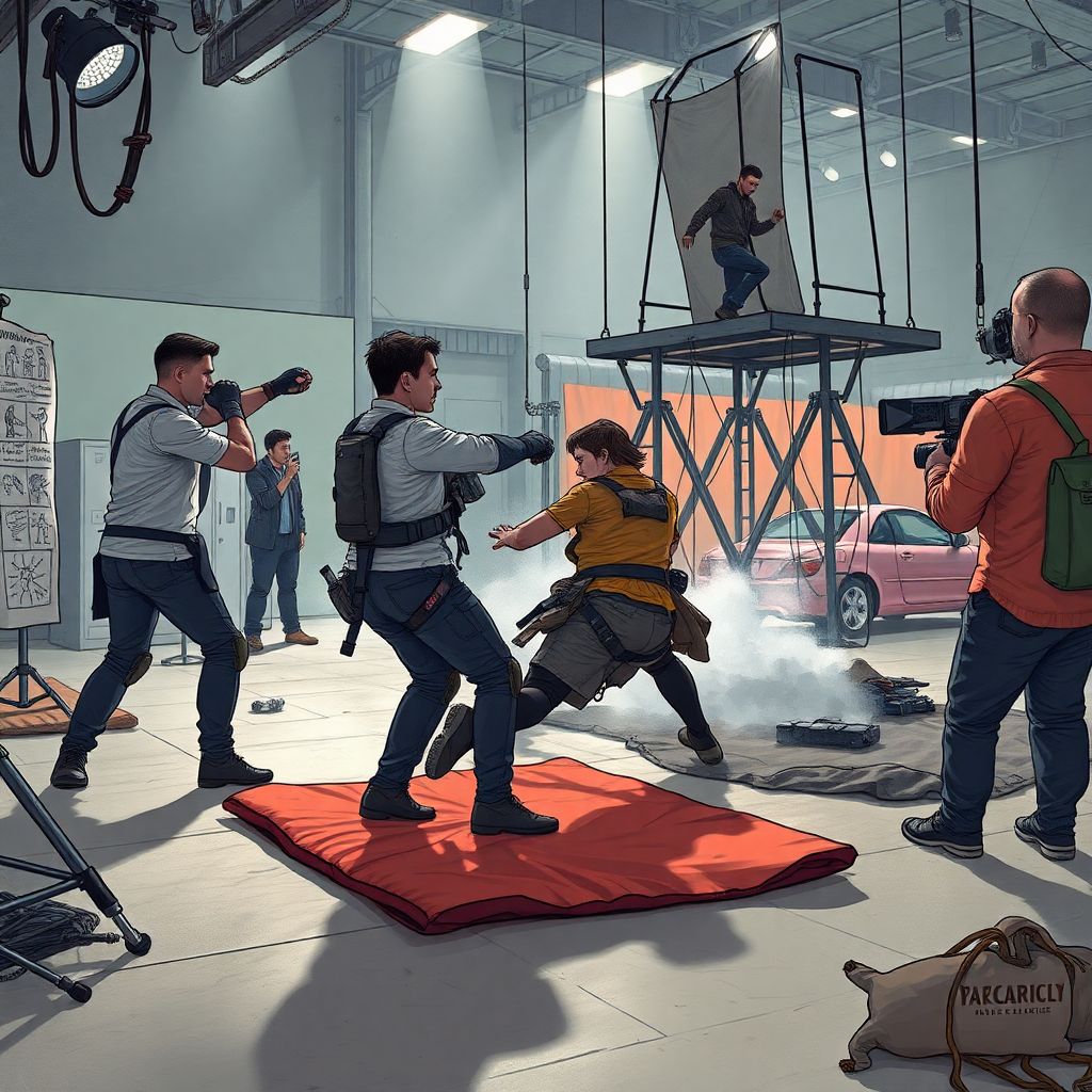 Трюки без Cgi: реальные методы работы на съемочной площадке