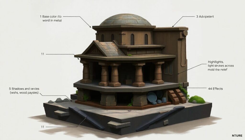 История использования миниатюр в приключенческих фильмах - иллюстрация