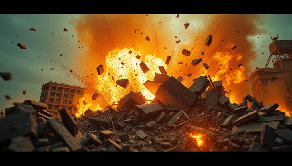 Как создаются эффектные разрушения в кадре - иллюстрация