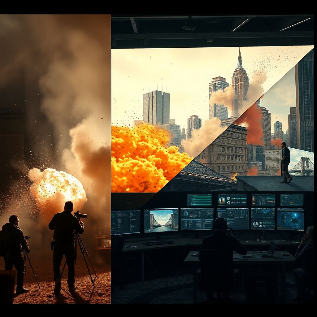 Как создаются эффектные разрушения в кадре в современном кинопроизводстве