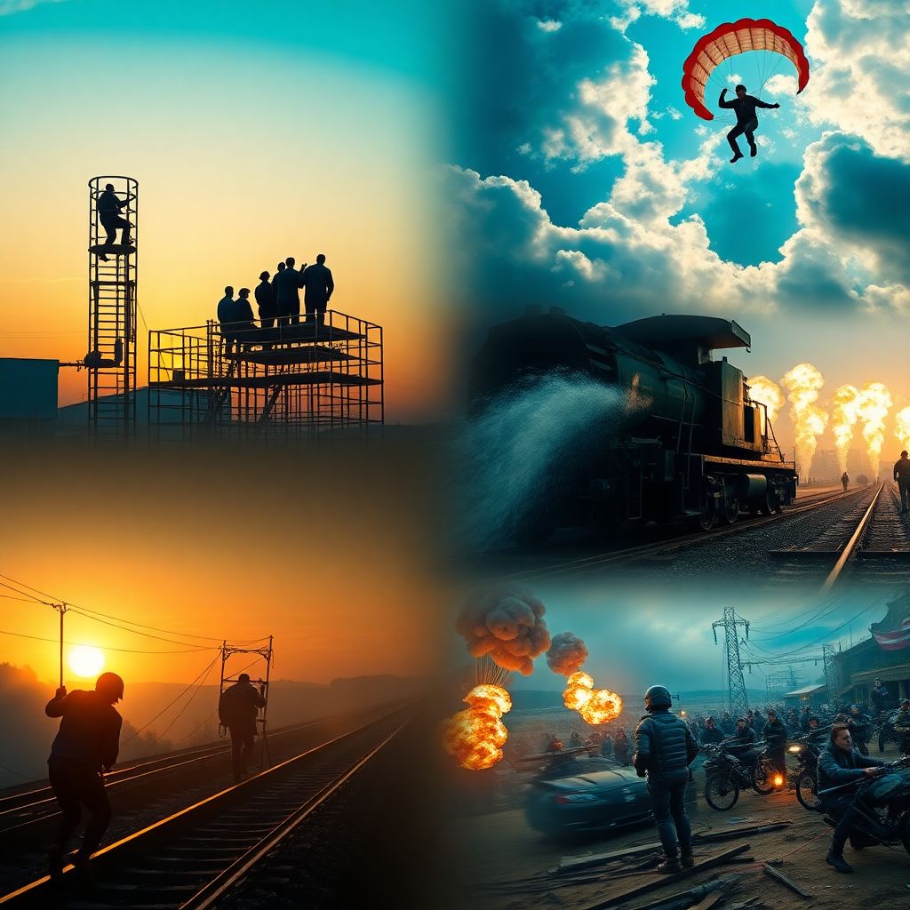 Каскадерские новости: какие зрелищные проекты готовятся в этом году