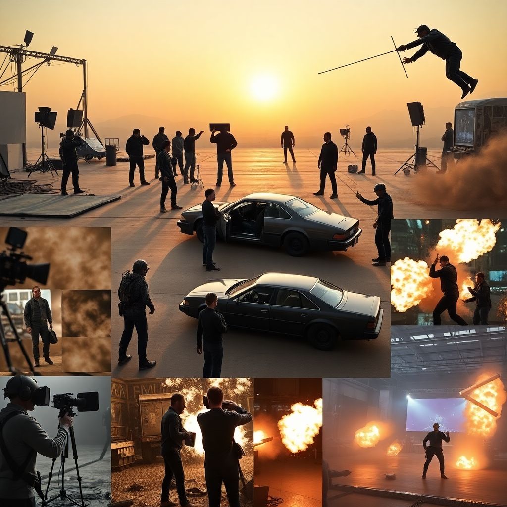 Будни каскадеров в период съемок: как проходит работа на площадке