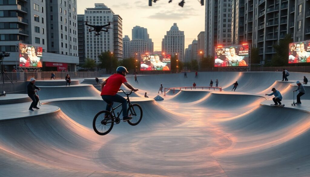 Примеры удачных микс-трюков: реальная смесь риска и техники - иллюстрация