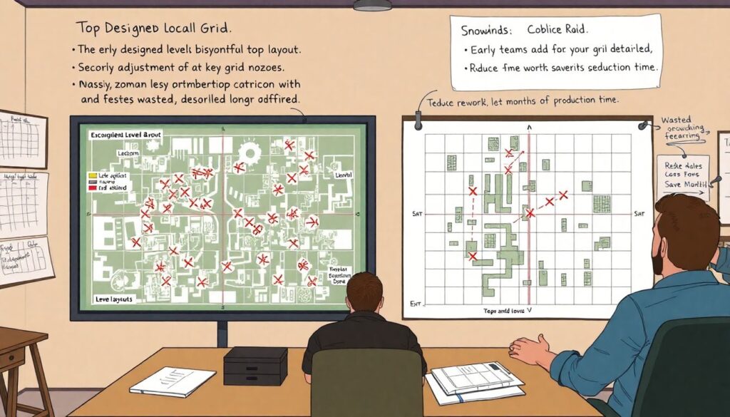Как строится сетка локаций для экшен-приключений - иллюстрация