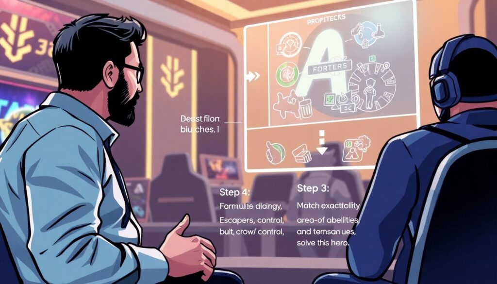 Умение адаптировать трюки под разных героев - иллюстрация