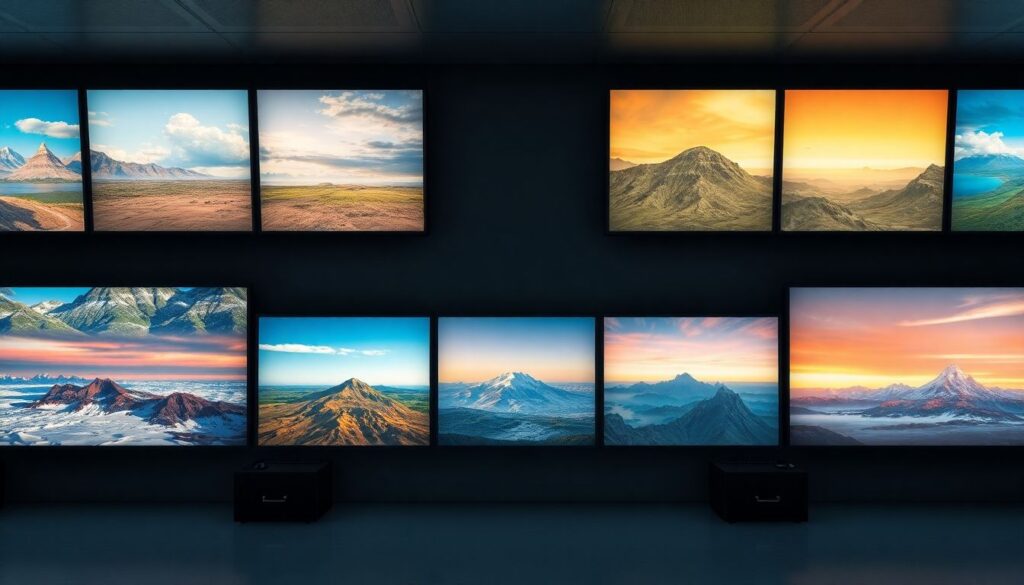 Истории создания первых в мире компьютерно-сгенерированных пейзажей - иллюстрация