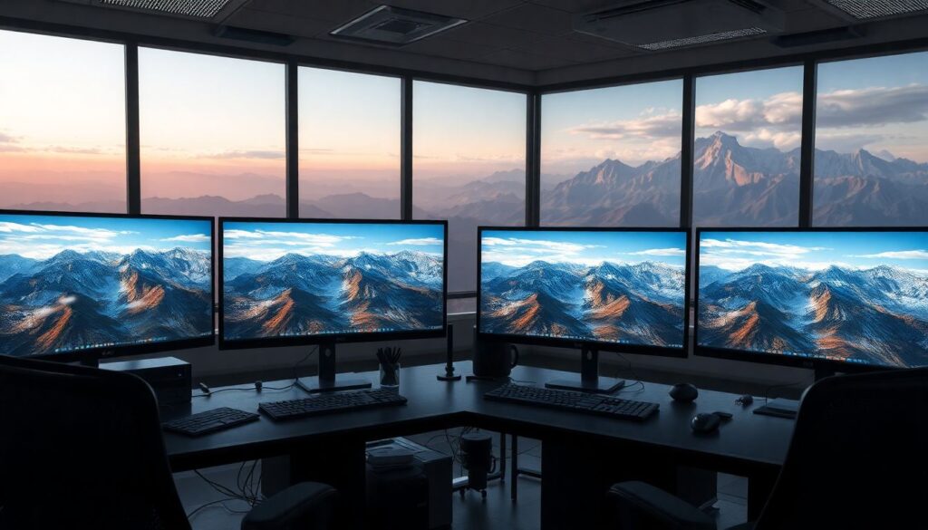 Истории создания первых в мире компьютерно-сгенерированных пейзажей - иллюстрация