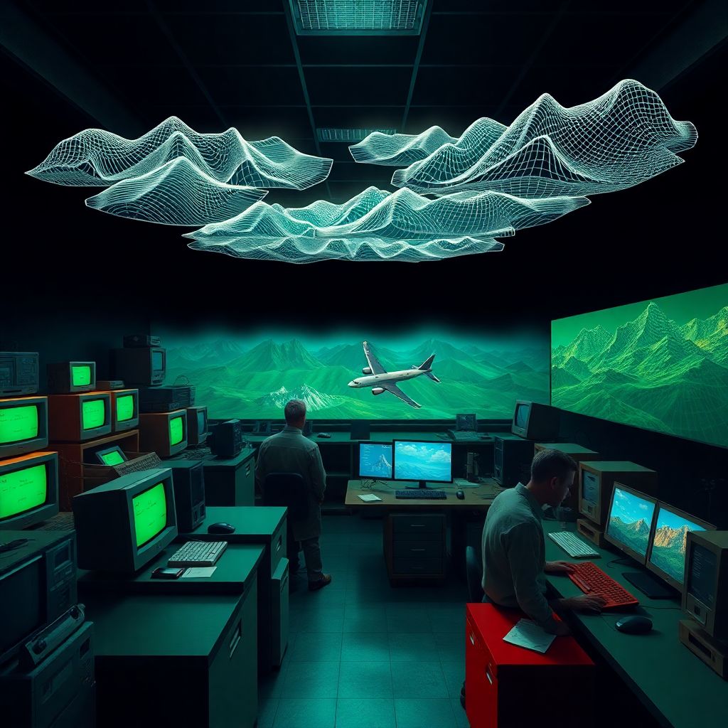 Истории создания первых в мире компьютерно-сгенерированных пейзажей