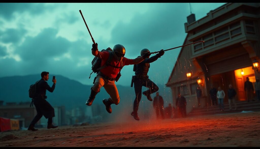 Каскадеры и постановщики трюков: кто их история - иллюстрация