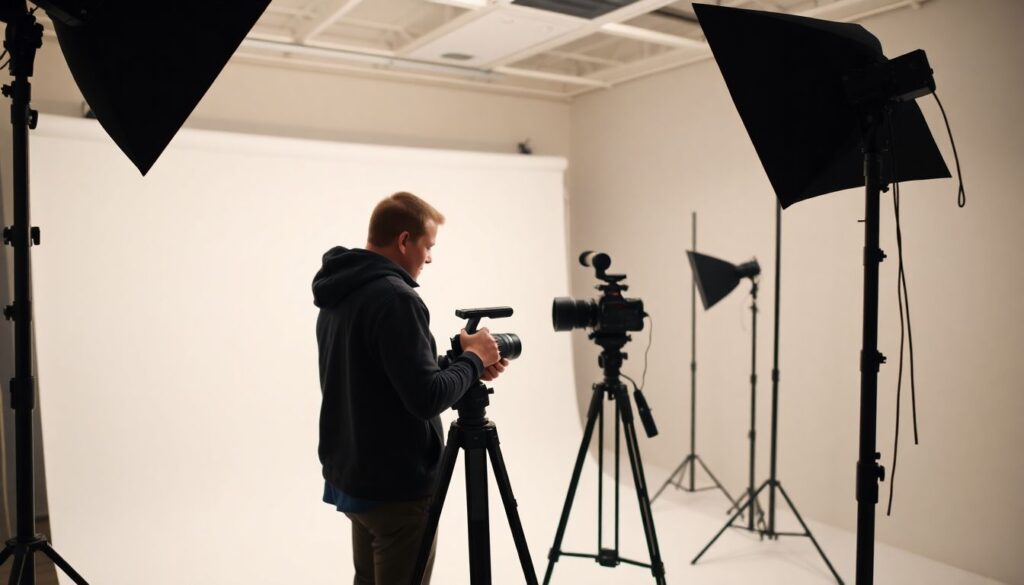 Как создаются световые эффекты на съемочной площадке - иллюстрация